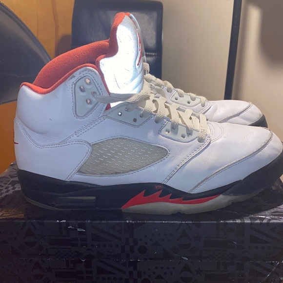 Jordan Other - Jordan Retro 5 “Fire Red”